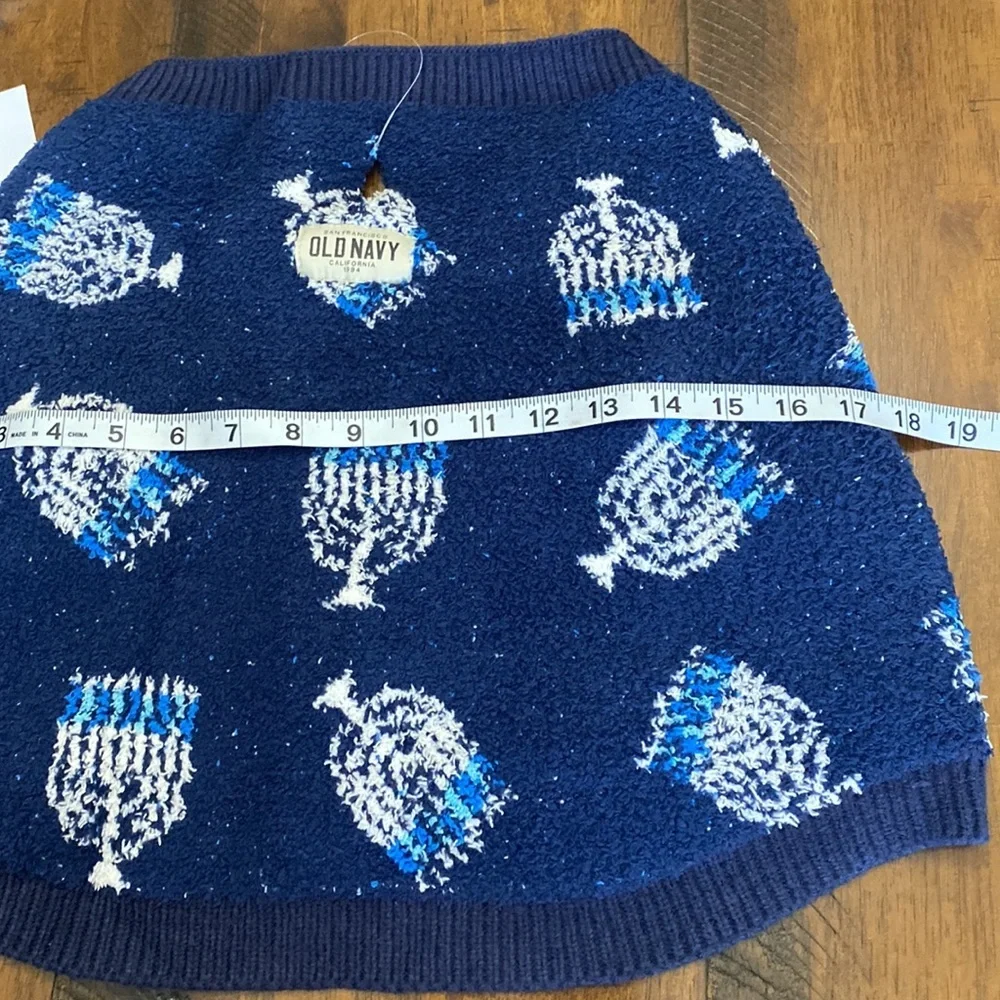 Cozy-Knit Patterned Sweater for Pets